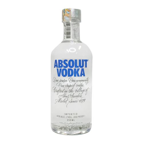 VODKA ABSOLUT x  350 ML