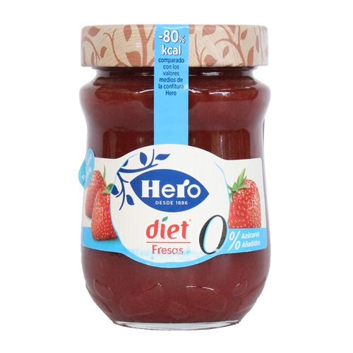 CONFITURA FRESA DIET HERO x 280GR