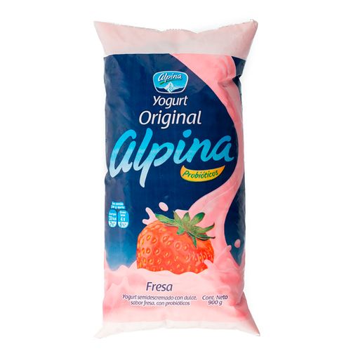 YOGURT ALPINA ORIGINAL FRESA BSA *900GR
