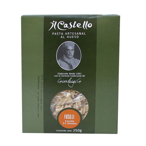 PASTA FUSILLI CASTELLO  x 250GR