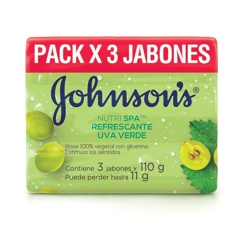 JOHNSON'S® Jabón en Barra Original