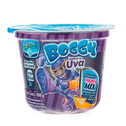 GELATINA BOGGY UVA   x 108GR
