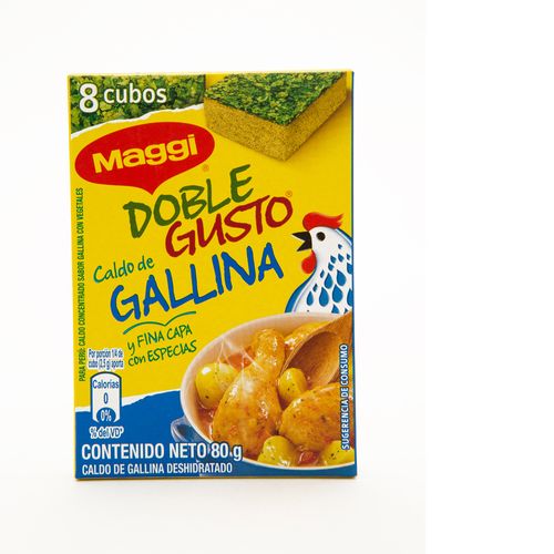MAGGI DOBLE GUSTO GALLINA  x 80GR