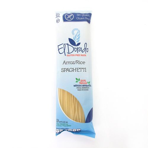 SPAGUETTI DE ARROZ EL DORADO x 250GR