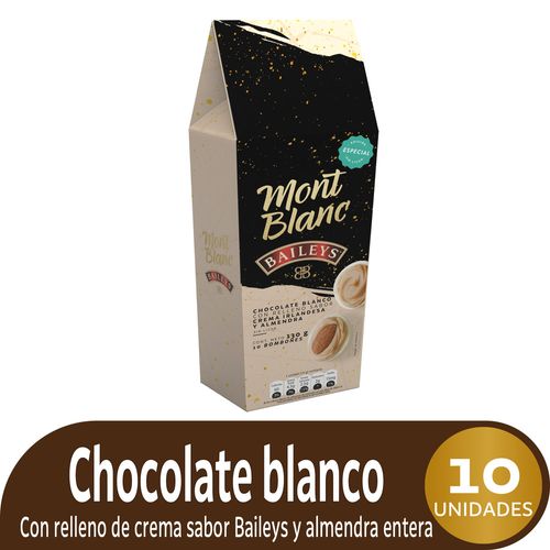 CHOCOLATE MONTBLANC BAILEYS x 10UND