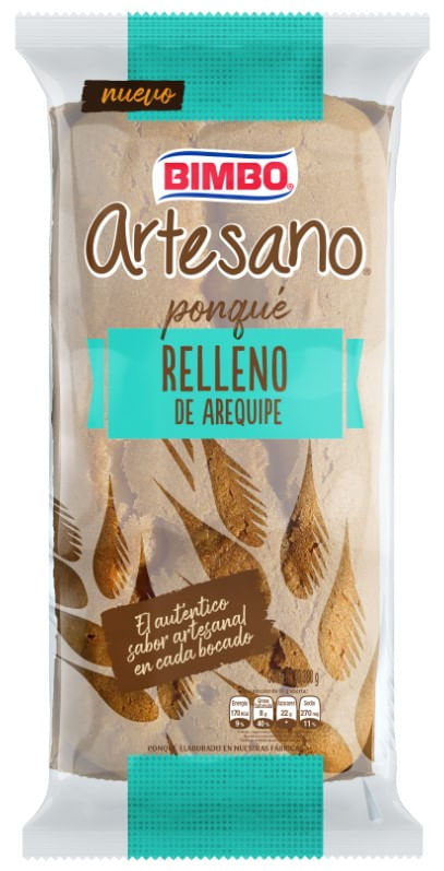 PONQUE RELLENO AREQUIPE BIMBO  x 380GR