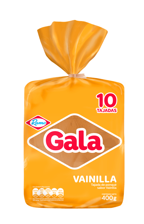 PONQUE RAMO BLOQUE GALA VAINILLA x 400GR