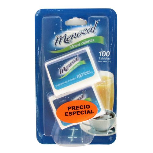 MENOCAL X2 DISPENSADORES *100 TAB $ ESP