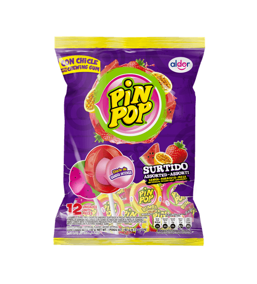 PIN POP BUMBA SURTID 12UN*192GR