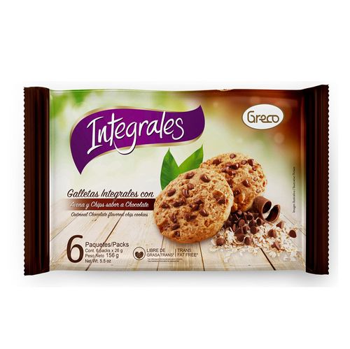 GALL  INTEGRALES CON AVENA Y CHOCO*156G