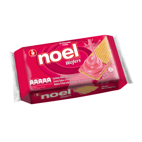 WAFERS NOEL FRESA  x 432GR
