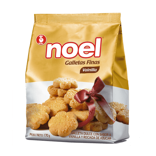 GALLETAS FINAS DE VAINILLA NOEL*170GR