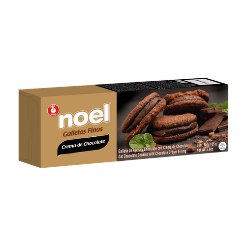 GALLETA NOEL AVENA CREMA CHOCOLATE