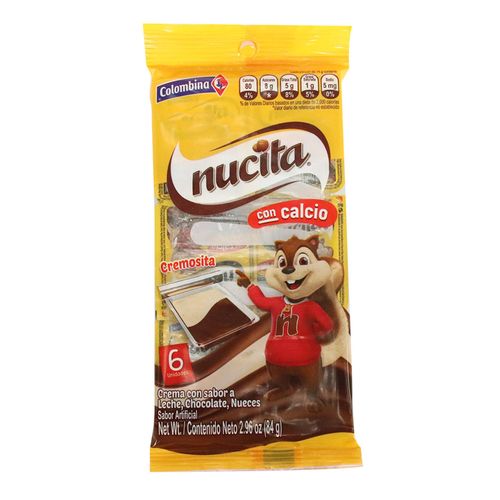 NUCITA CREMA CALCIO  x  84 GR