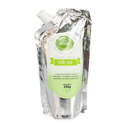 SALSA ADEREZO VERDE SELVA  x 250GR