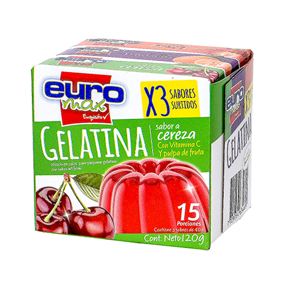 Gelatina sin sabor y sin azúcar caja 4 sobres de 30gr - Gel´hada