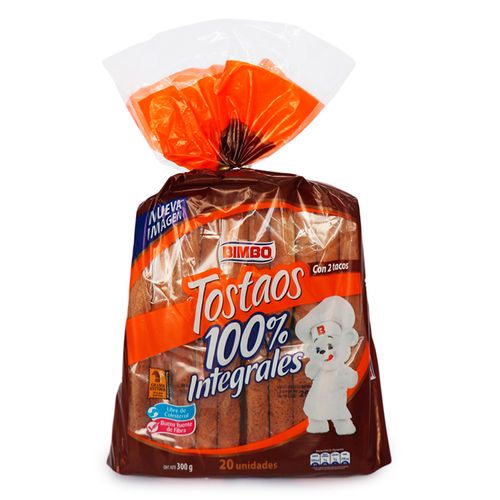 TOSTAO INTEGRAL 20U 300gr BIMB