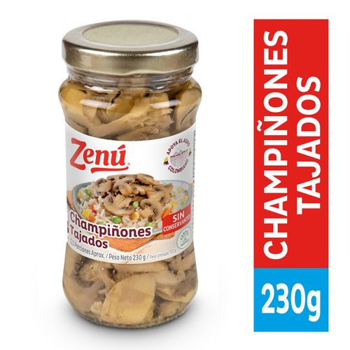 CHAMPIÑON ZENÚ TAJADO *230GR