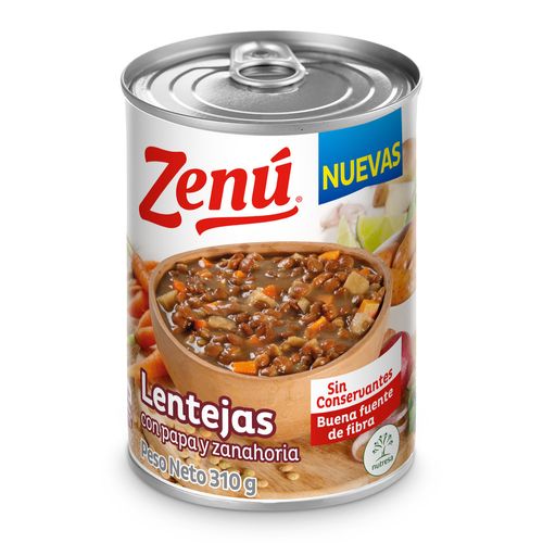 LENTEJAS  ZENU  x 310 GR