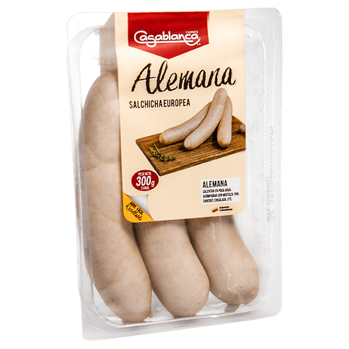 SALCHICHA ALEMANA CASA BLANCA x 270GR