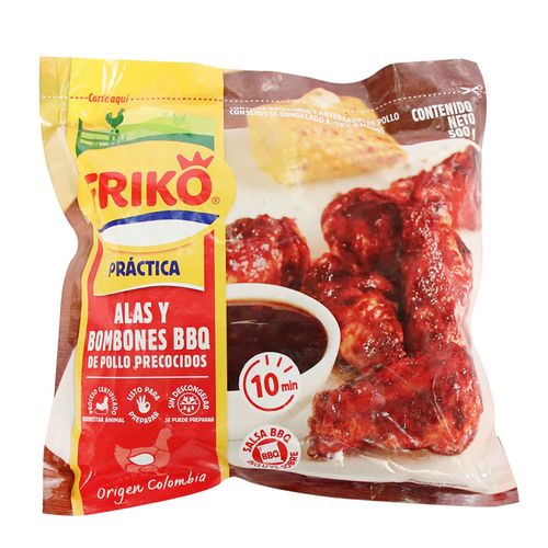 BOMBONES BBQ PRECOCIDOS FRIKO  x 500GR