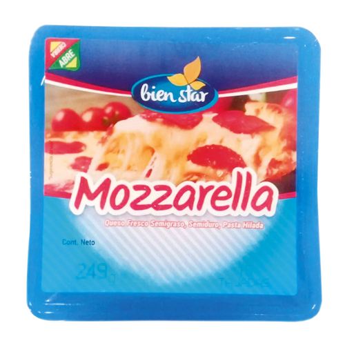 QUESO MOZZARELLA TAJADO*15TAJD BIENSTAR