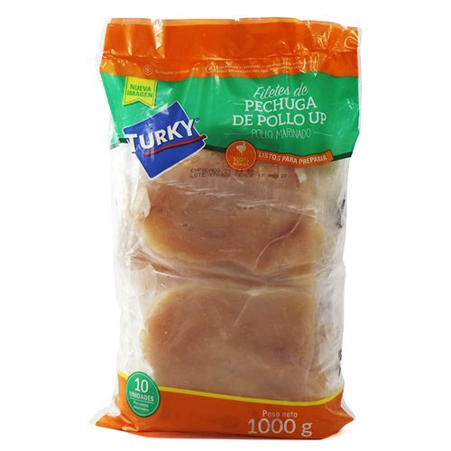 FILETE DE POLLO UP TURKY X 10UND *100 GR