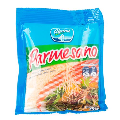 QUESO PARMESANO RALLADO  x 40GR ALPINA
