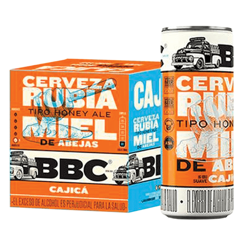 CERVEZA CAJICA MIEL CAN BBC*4UND*269ML