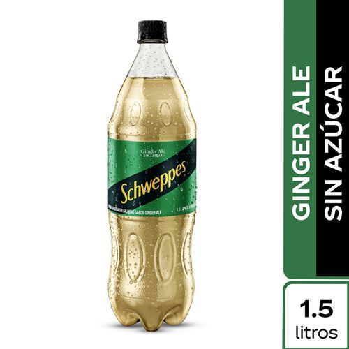 BEBIDA SCHWEPPES GINGER S/A*1.5LT