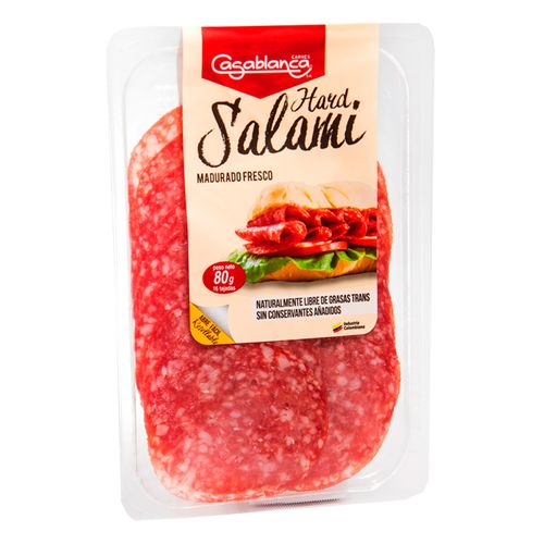 HARD SALAMI FRESCO  x 80GR CASABLANCA