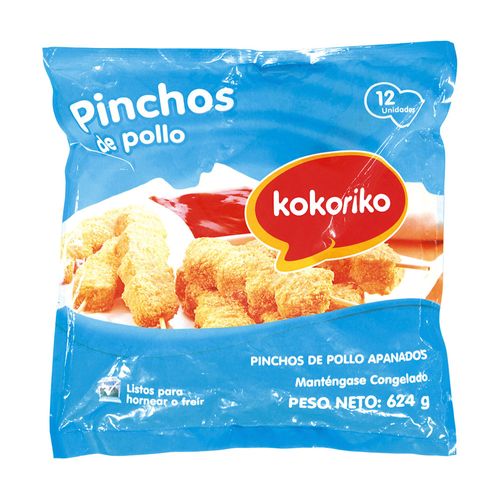PINCHO POLLO KOKORIKO BLS  x 12UND