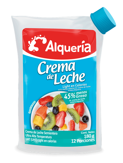 CREMA LECHE ALQUERIA LIGTH*180GR