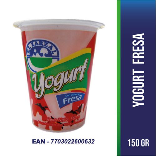 YOGURT FRESA x 150gr ZARZAL