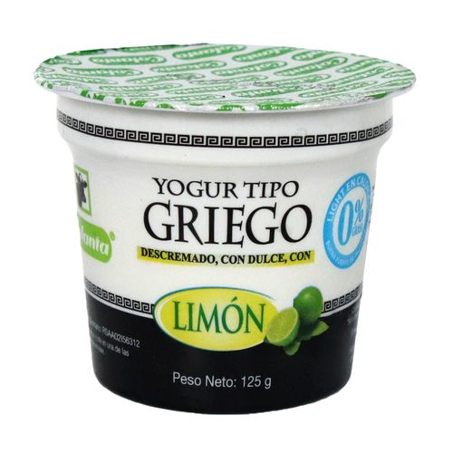 YOGUR TIPO GRIEGO LIMON   x 125 GR