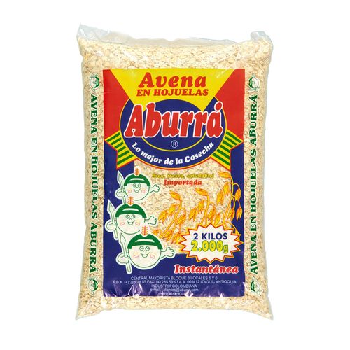 AVENA HOJUELAS  x 2000GR ABURRA