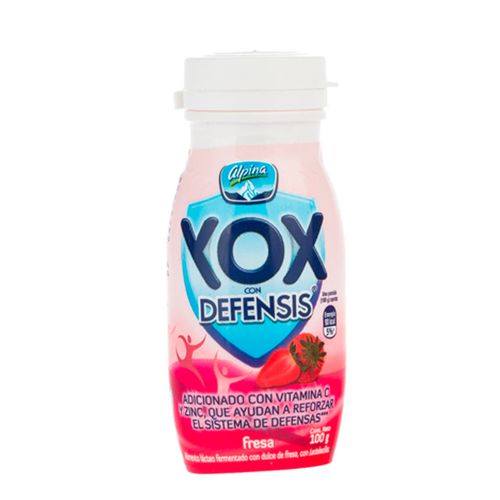 BEBIDA YOX FRESA 100gr