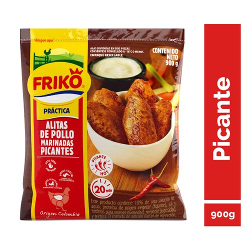 ALITAS PICANTES FRIKO CONGELADO UND