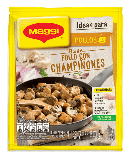 DELICIAS POLLO CHAMPIÑIONES *50GR MAGGI