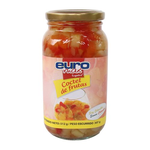COCTEL DE FRUTAS  EUROMAX  x 512GR