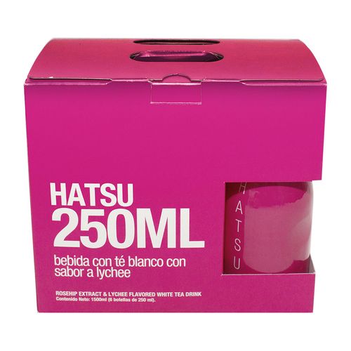 HATSU ROSAS 6PACK x 250ML