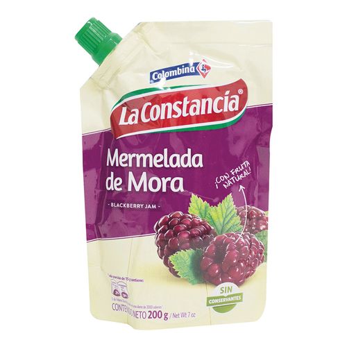 MERMELADA MORA DP  x 200GR LA CONSTANCIA
