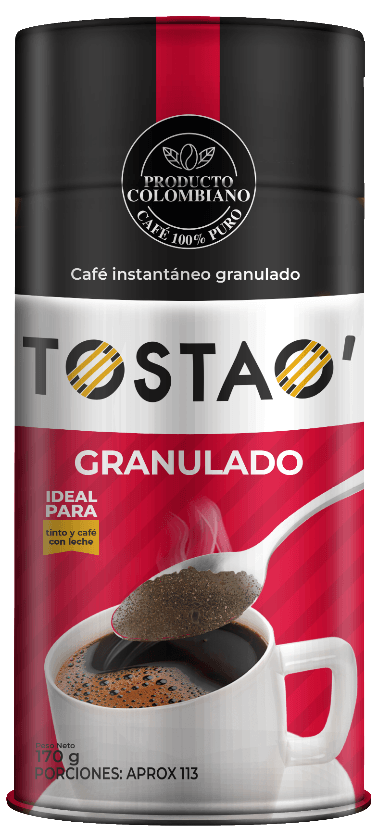 CAFE TOSTAO GRANULADO SOLUBLE*170G
