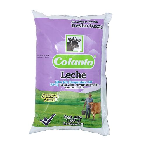 LECHE UHT DESLACT COLANTA *1000ML