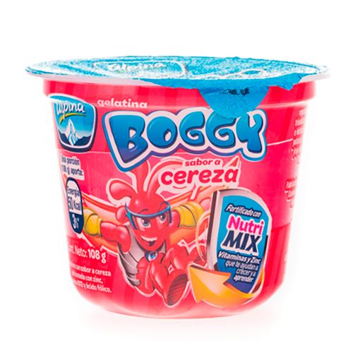 GELATINA BOGGY CEREZA  x 108GR