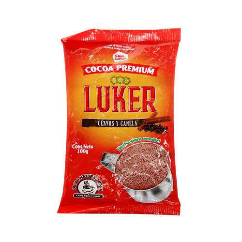 COCOA LUKER CLAVOS Y CANELA x 100GR