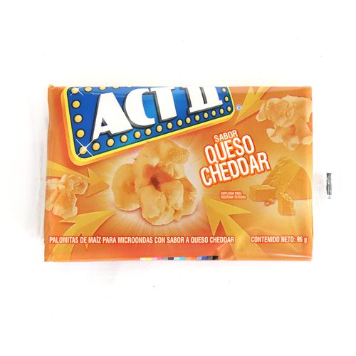 CRISPETA QUESO AMARILLO  x 91GR ACT II