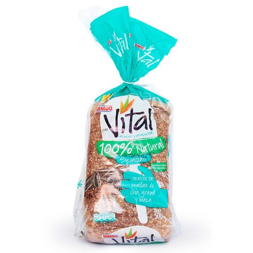 PAN SEMILLAS BIMBO  x  500 g
