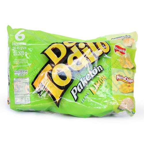 DETODITO PAKETON 6 LIMON FRITO LAY