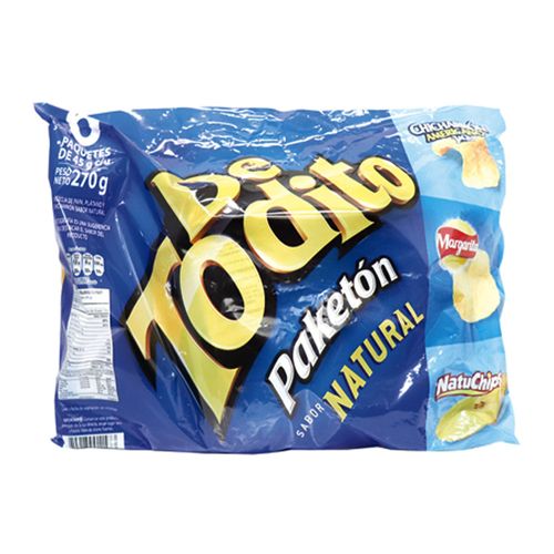 DETODITO PAKETON 6 NATU FRITOLAY